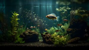 fish, fish tank, nature